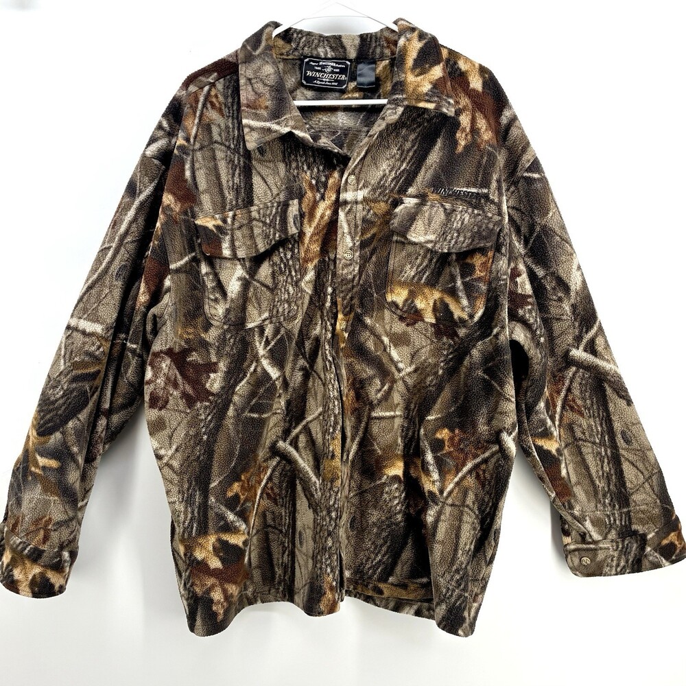 Remington MG3 Realtree Hardwoods Camo Hunting Jacket Mens XL Gorpcore (IN)